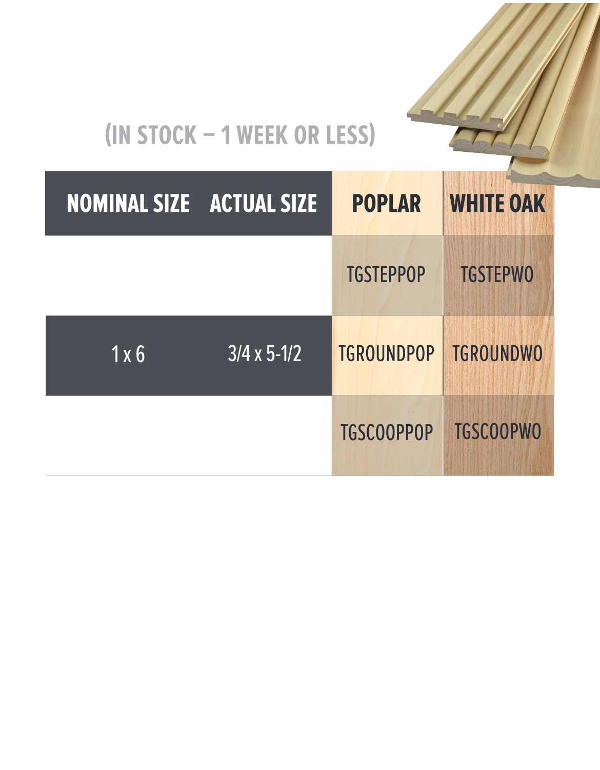 Tambour Style T&G Patterns